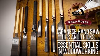 Essential Woodworking Skills  Japanese Saws 101 Tips Tricks and Buying Advice [upl. by Adao391]