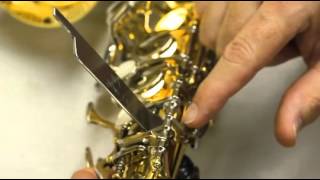 JL SMITH SAX KEY ADJUSTMENT [upl. by Starkey]