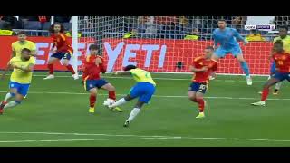 Endrick goal vs Spain [upl. by Leasim]