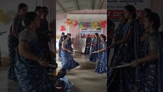 Mulbagal Amar Jyothi School Childrens day Special ಶಿಕ್ಷಕಿಯರ ಕೋಲಾಟದ ನೃತ್ಯ [upl. by Ymmac]