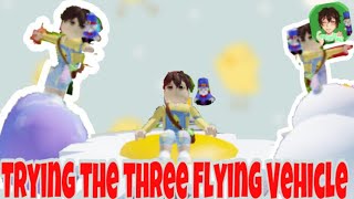 🌼Trying all the Easter Flying Vehicle’s added in Ropets🦊Roblox [upl. by Warila]