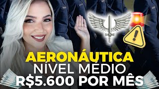 AERONÁUTICA abre PROCESSO SELETIVO NÍVEL MÉDIO PARA O BRASIL TODO  Mari Rel [upl. by Anatol]