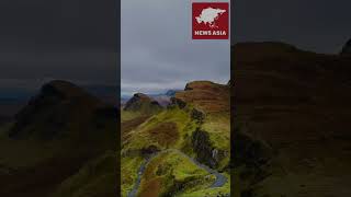 Quiraing in Scotland offers one of the most spectacular views on the Isle of Skye shortsvideo uk [upl. by Garret923]