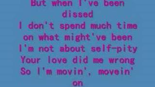 celine dion  misled  lyrics [upl. by Akenna]