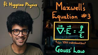 Maxwells Equations Gauss Law Explained ft Higgsinophysics   Physics for Beginners [upl. by Nnarefinnej]