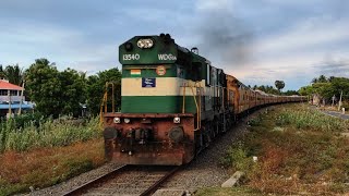 16752Rameswaram Chennai Egmore Boatmail Express skipping Mandapam Camp  13540 GOC WDG3A [upl. by Ened]