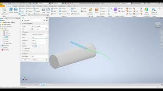 create a fan using coil function in Inventor [upl. by Akeinahs]