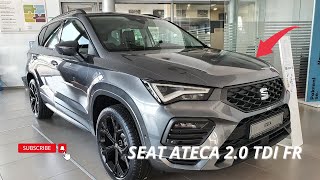 SEAT ATECA FR 20 TDI Facelift  Exterior design details [upl. by Lemuel]