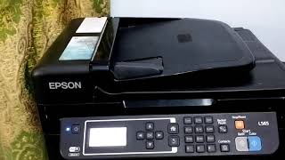 Refilling Ink in Epson L565 [upl. by Laband]