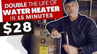 Water Heater  Anode Rod Replacement [upl. by Ayhdnas836]