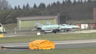 F4F Phantom Nachbrennerstarts in Wittmund Teil 2 [upl. by Jakob]