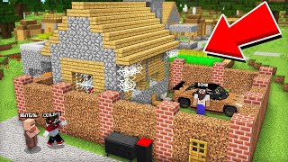 NEGA BU BOMIJ QISHLOQINI UYINI TORTIB OLDI  UZBEKCHA MINECRAFT [upl. by Ayatnahs]