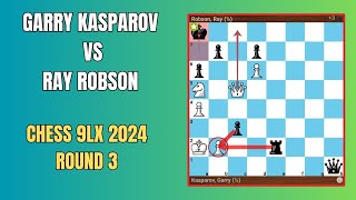 quotChess960 Masterclass Kasparov Unleashes Unpredictable Attacks vs Robsonquot chess chessgame [upl. by Roseanna969]