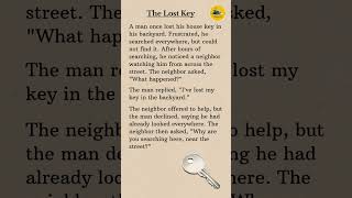 The Lost Key 🗝️ English Speaking Practice learnenglish englishlearning EnglishStoryScrolls [upl. by Aelgna766]