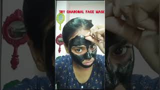 Try charcoal face mask shortsfeed youtubeshorts skincare [upl. by Shira]