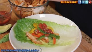 Healthy Chicken Fajita Recipe [upl. by Blainey]