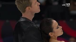 Madison Chock and Evan Bates  US Nationals 2022 RD [upl. by Aeslek318]