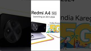 New lunching Redmi A4 5G specs [upl. by Nomaid812]