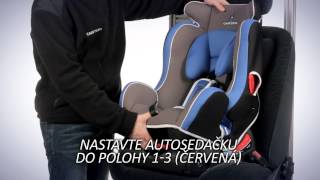 Autosedačka CARETERO Scope  video návod [upl. by Tnecnev]