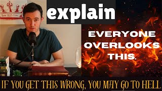 The Reason Many Professing Christians Go to Hell  explain [upl. by Eikcaj]