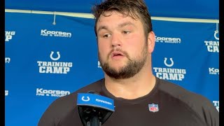 Indianapolis Colts  Quenton Nelson and Zaire Franklin fight  why did no one ask about it [upl. by Mann949]