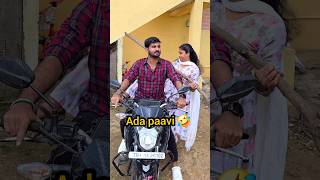 Dont miss the end 😱 Adi paavi 🤣 shorts trending viral chandrupriya love [upl. by Okihsoy]