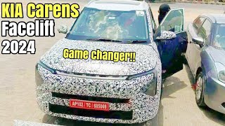 KIA Carens facelift 2024 The game changer of KIA [upl. by Aronoff836]