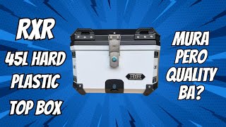 RxR 45L Hard Plastic Top Box  Unboxing [upl. by Kilbride879]