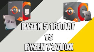 RYZEN 7 3700X AINDA VALE A PENA EM 2021  COMPARATIVO COM R5 1600AF  TESTE EM UMA B350 [upl. by Azzil]