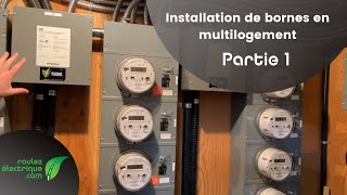 Installation de bornes de recharge en multilogement  Partie 1 [upl. by Nathanil]