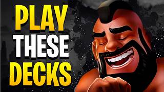 TOP CLASH ROYALE DECKS that are WORTH LEARNING [upl. by Naaman]