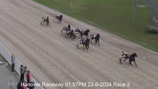 Hanover Raceway  July 62024  Race 2  Inquiry [upl. by Dahc]