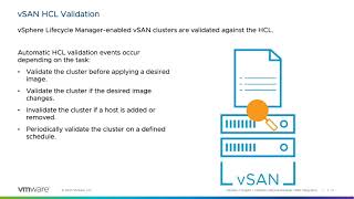 116 vSphere 7 Update 1 vSphere Lifecycle Manager vSAN Integration [upl. by Fern]