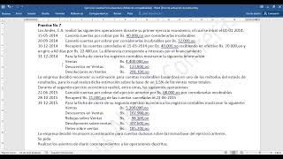 Estimación Para Cuentas Incobrables [upl. by Stoughton]