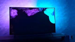 TESTE DE AMBILIGHT TV PHILIPS PUG 8808 THE ONE [upl. by Hesky670]