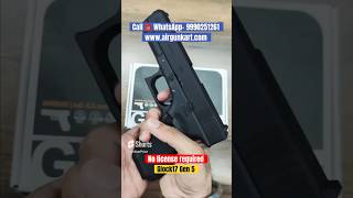 Airsoft Glock 17 Gen 5 🔥Blowback BB Co2 Air Gun Pistol by Airgun kart India airgun glock shorts [upl. by Nonnairb]