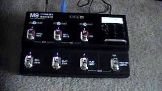 Line 6 M9 Pitch Glide  Filter Fun [upl. by Yanrahs]