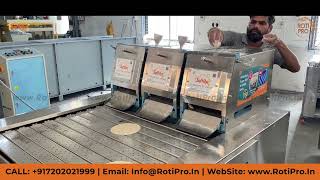 Roti Making Machine  Automatic Chapati Making Machine [upl. by Ellekcir]