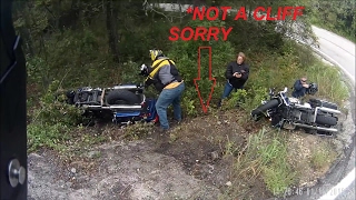 harley davidson owners ride off cliff [upl. by Crespo]