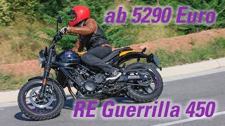 Preiskracher oder Kassenmodell Royal Enfield Guerrilla 450 im Fahrbericht [upl. by Melantha]