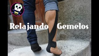 2 Formas para Relajar Gemelos con Kinesiotape [upl. by Ranit]