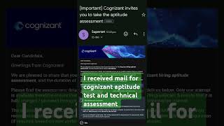 Cognizant aptitude test technical assessment cognizantgenc interview wipro tcs java python [upl. by Chrissy579]