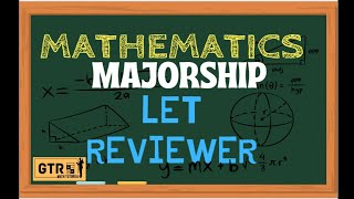 LET Reviewer 2023  Math Majorship  Arjay Enseñado [upl. by Biggs214]