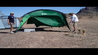 How to set up the Cottonwood shelter by PahaQue [upl. by Siahc527]