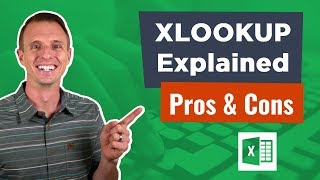 New Xlookup Function A Vlookup Comparison [upl. by Lorain]