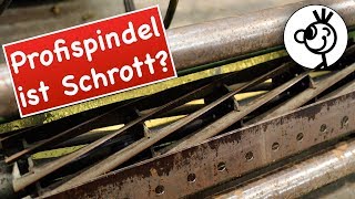 John Deere 2500 Spindelmäher  Spindel reparieren [upl. by Drhcir]