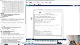 Packet tracer activity static routing [upl. by Nryhtak452]