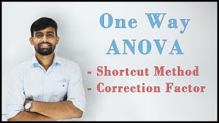 One Way ANOVA  Shortcut Method  ANOVA Statistics  Engineering Maths 4  Lec 6 [upl. by Yerffoej]