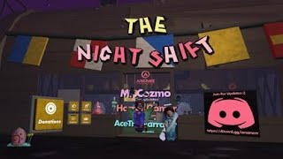 SpongeBob The Night Shift Rec Room Teddyvr PT 1 [upl. by Rehpinnej]