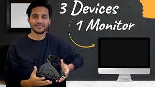 HDMI Splitter 3 in one  How to Setup 3 Devices with 1 Monitor [upl. by Divaj]